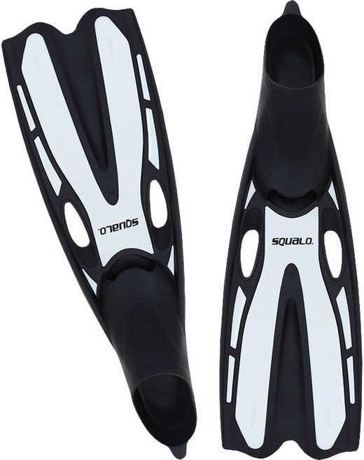 스쿠알로 롱핀 오리발 FN-100, 화이트