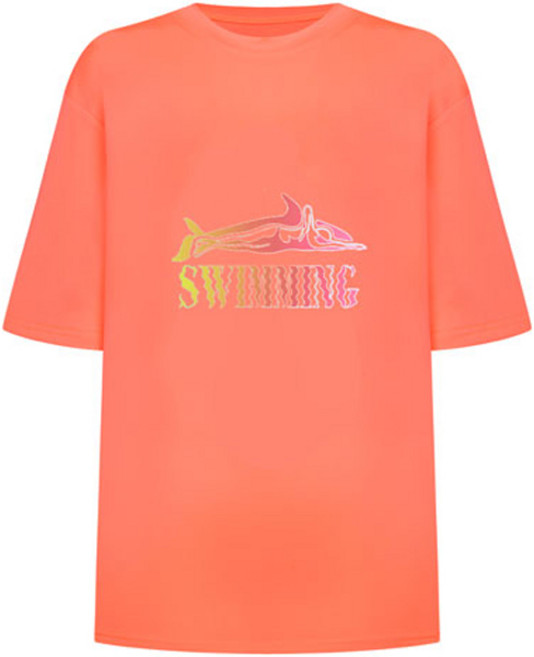 솔레일 남성용 스위밍 루즈핏 반팔 래쉬가드 상의