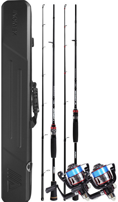아오맥스 무브먼트 디엑스 루어낚시세트 662, 블랙