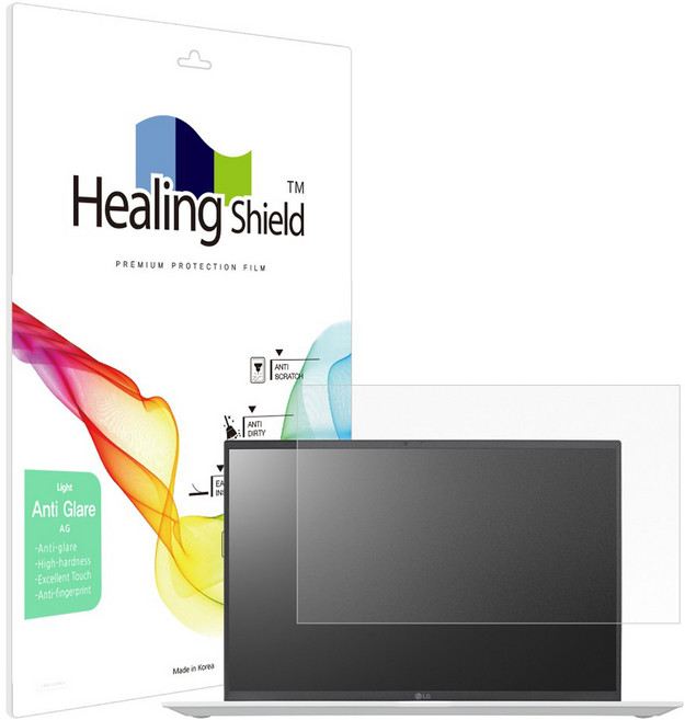 힐링쉴드 저반사 Light 노트북 액정보호필름 세트, 1세트
