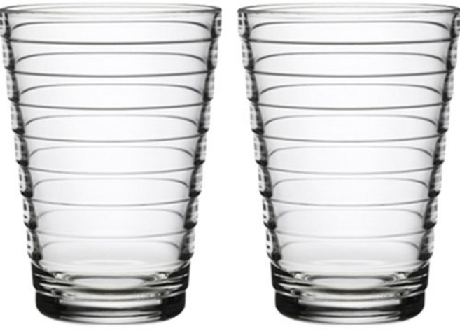 IITTALA Aino Aalto 隨行杯 330ml, 2個, 透明