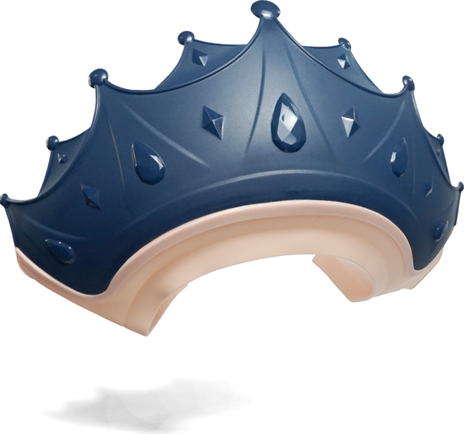 모리의집 아기 샴푸캡, 네이비, 1개