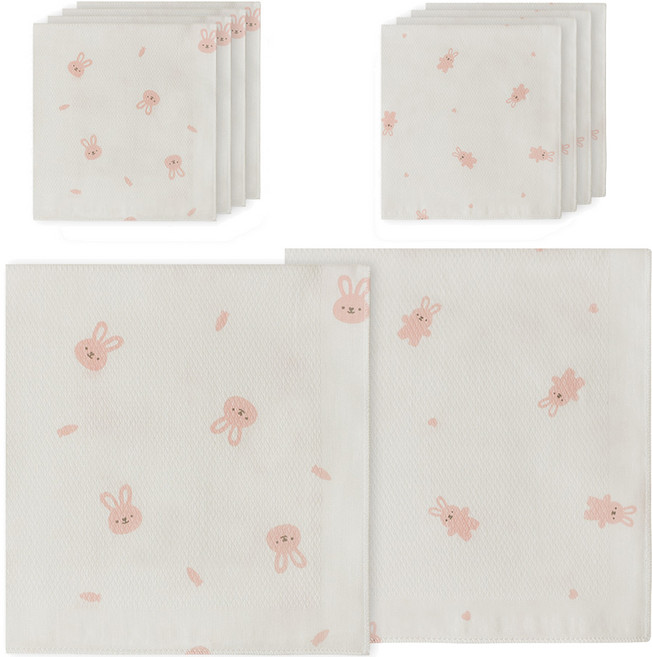 베이비앤아이 손수건 10p