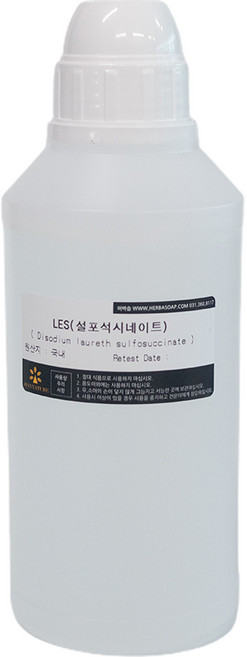 LES 설포석시네이트 500ML, 투명미색, 1개