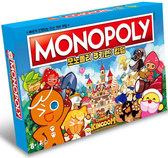 MONOPOLY 쿠키런 킹덤 보드게임, 혼합색상, 1개