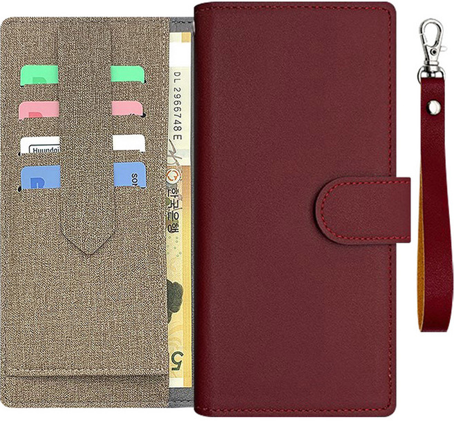 아이엔픽 모론즈 지갑형 다이어리 휴대폰 케이스