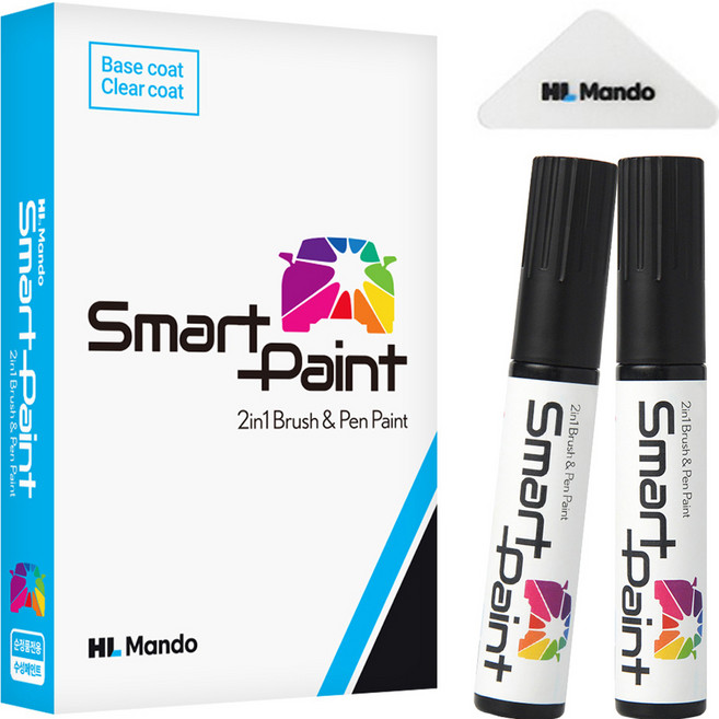 HL만도 Audi 자동차 스마트 붓펜 페인트 세트, 1개, LY9K아말피화이트396