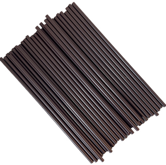 티나피크닉 벌크포장 벤티 긴 일자빨대 갈색, 500개입, 1개