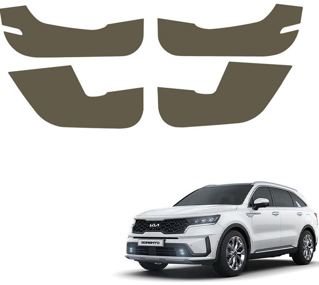 메이튼 스크래치 순정 컬러 가죽 도어커버 SC C570-27, 기아 쏘렌토 MQ4, 카키