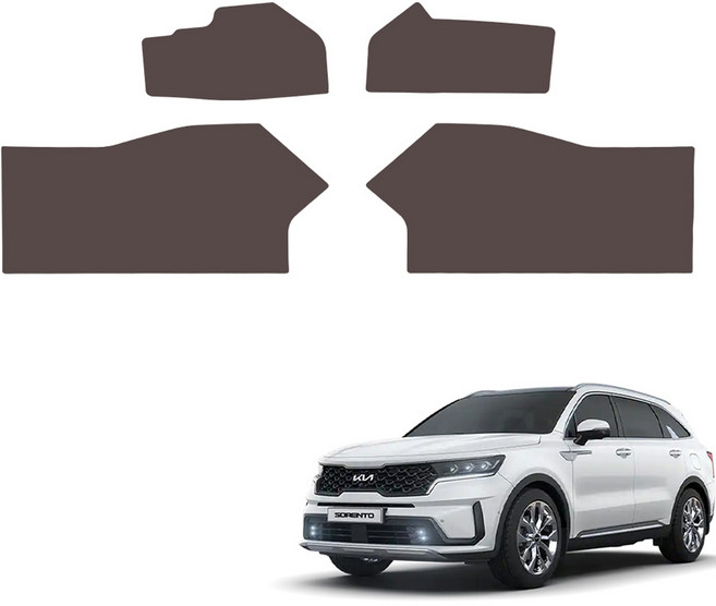 메이튼 스크래치 순정 컬러 가죽 기어사이드커버 SC 570-31, 초코브라운, 기아 쏘렌토 MQ4