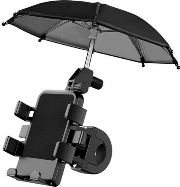 피어니스트 방수 우산 오토바이 휴대폰 거치대 핸들바형