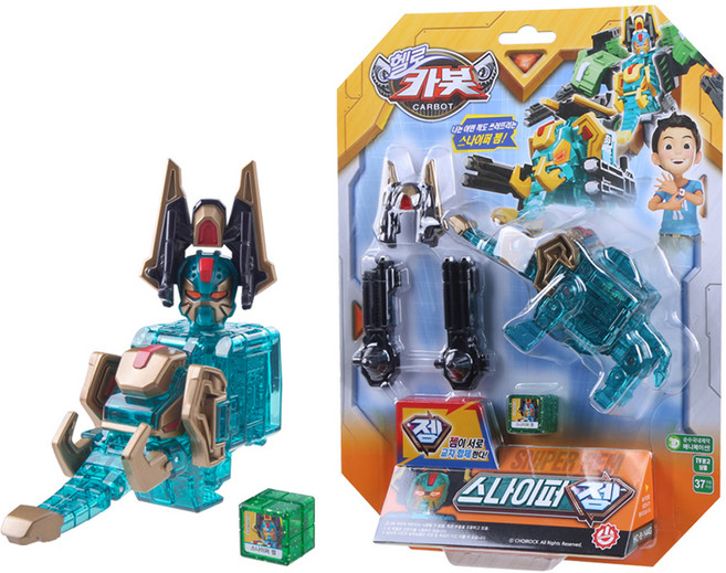 헬로카봇 스나이퍼 젬 로봇장난감, 혼합색상, 1개