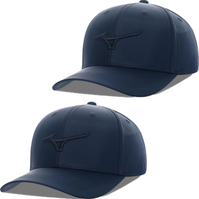 미즈노 RB 투어 스타일 캡 골프모자 52KW2250 2p, 네이비, 2개