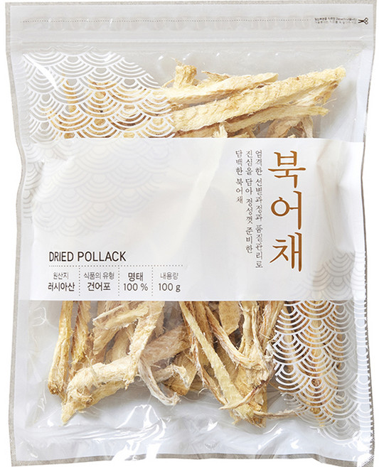 북어채, 100g, 1개
