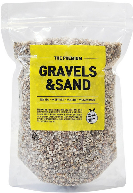 화분월드 세척 마사토, 1개, 1.5kg