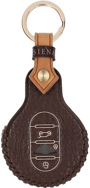 오시에나 피렌체 자동차 키케이스, 체스넛브라운, BMW-mini (3버튼)