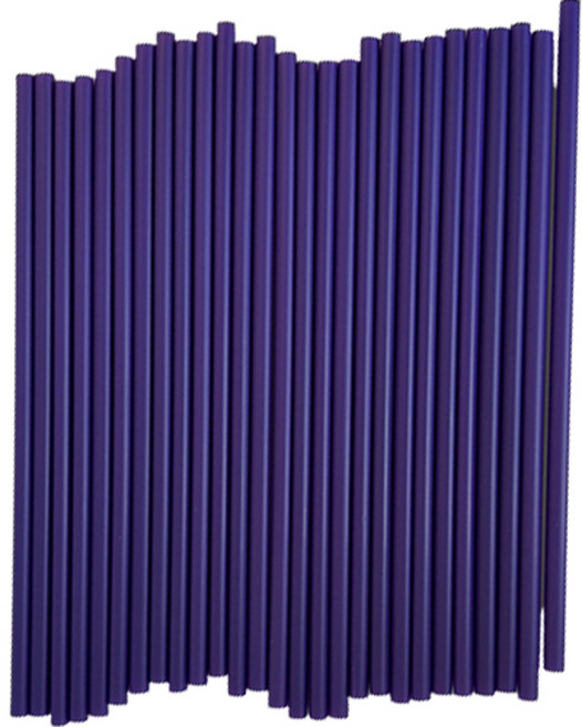 티나피크닉 일자빨대 보라색, 500개입, 1개