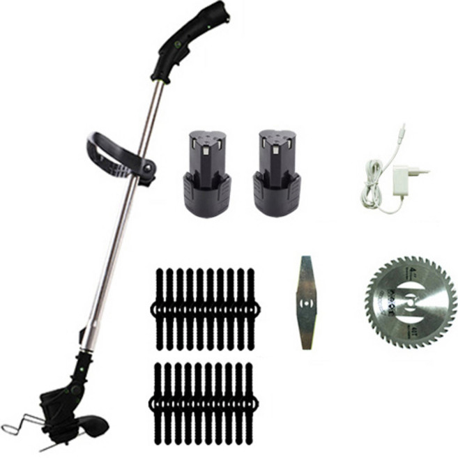 바로 싹 무선 예초기 프리미엄형 블랙, 1개