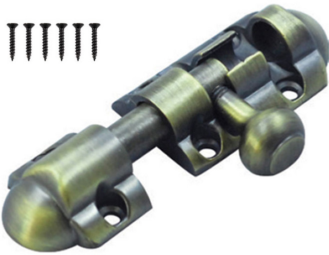 철물대장 오도시 몽돌 잠금장치, 엔틱, 1개