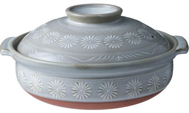 긴포 하나미시마 뚝배기 세트, 19cm, 1세트