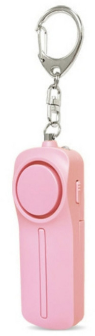 윙코코 LED랜턴 경보기 핑크, 1개