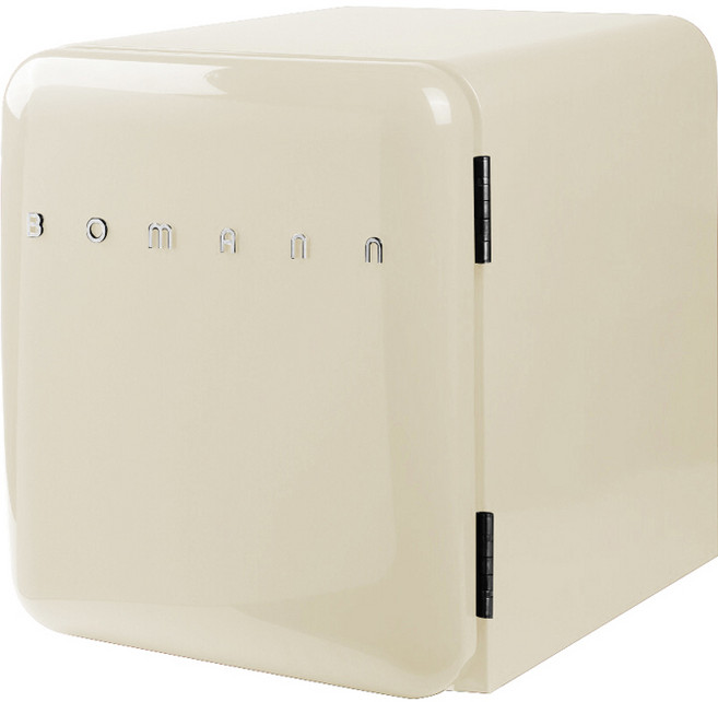 보만 레트로 원룸 미니 냉장고 44L KS204, IVORY, KS2042