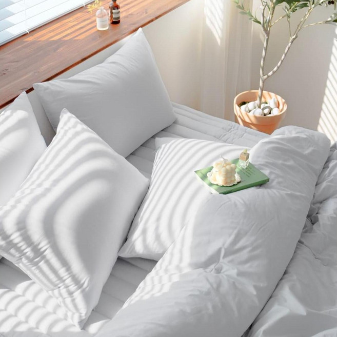 그래이불 국내산 순수 유기농 오가닉 코튼100 간절기 여름 침구 세트