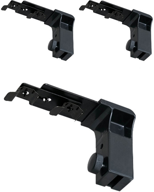 생활백서 못 없이 설치하는 안뚫어고리 ver.3, 블랙, 3개