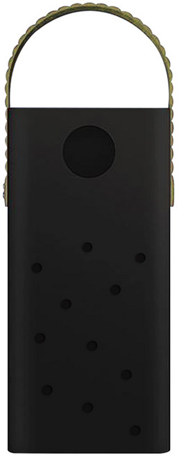 로모스 PEA40 시리즈 실리콘 펀칭 손잡이 4만 보조배터리 케이스, 블랙, 1개