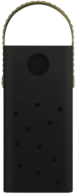 로모스 PEA60 실리콘 펀칭 손잡이 6만 보조배터리 케이스, 블랙, 1개