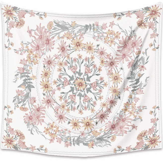 알로데 만다라 플라워 장식 태피스트리, 06