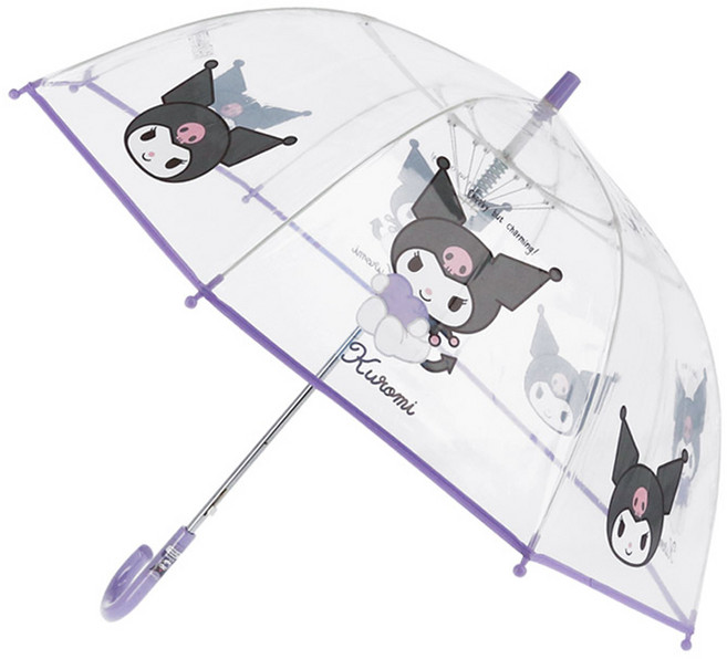 쿠로미 산리오 여아용 POE 53 돔형 어라운드 장우산 MUHKU80041