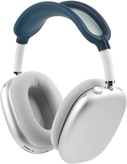 아이몰 에어팟맥스 슬림 실리콘 헤어밴드 커버, 네이비