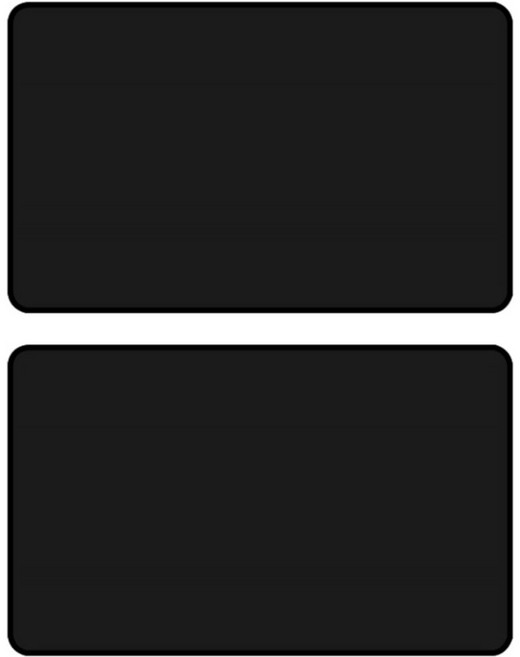 지앤와이 차량용 단열 암막 자석 햇빛가리개 뒷좌석, 블랙, 2개