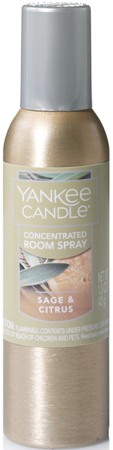 양키캔들 룸 스프레이 방향제, 세이지 & 시트러스, 혼합색상