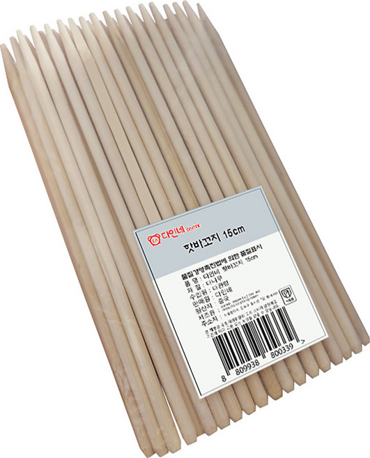 다인네 핫바꼬지 15cm, 1개, 300개입