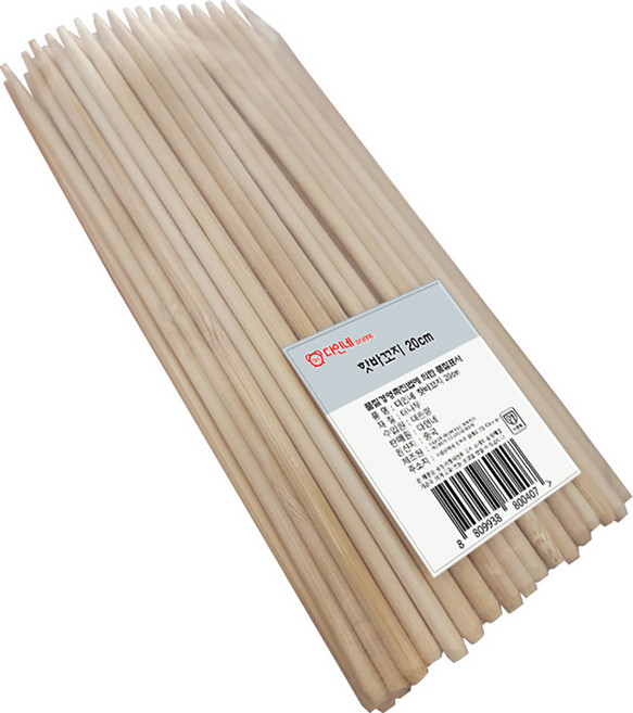 다인네 핫바꼬지 대 20cm, 1개, 300개입