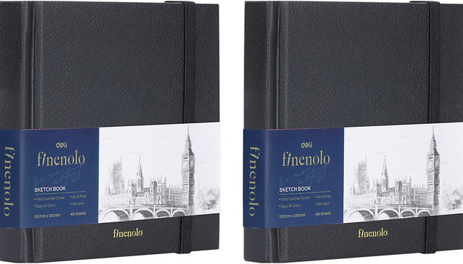 델리 피놀로 소묘 미니 스케치북 160g EC285, 2개
