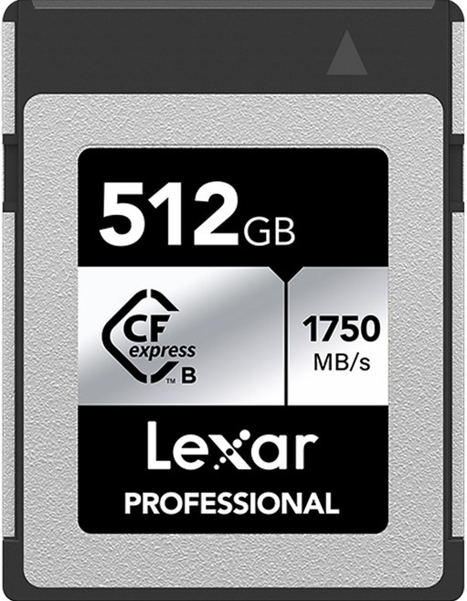 렉사 Professional CFexpress Type B SILVER 메모리카드, 512GB, 1개