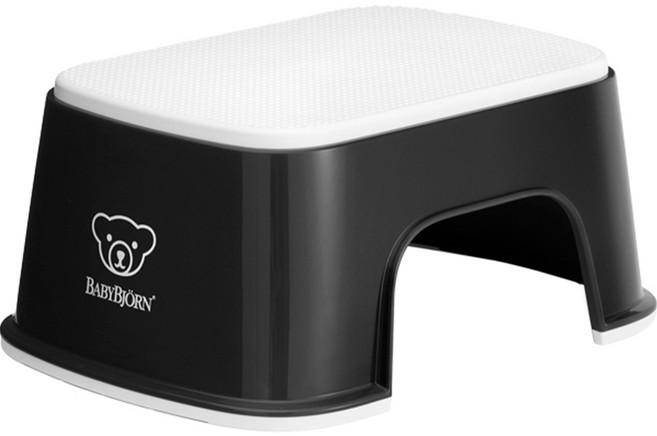 베이비뵨 유아용 스텝스툴, 블랙, 1개