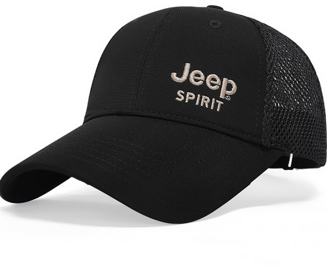 지프스피릿 카멜 반 메쉬 볼캡 야구모자 + 지프전용포장