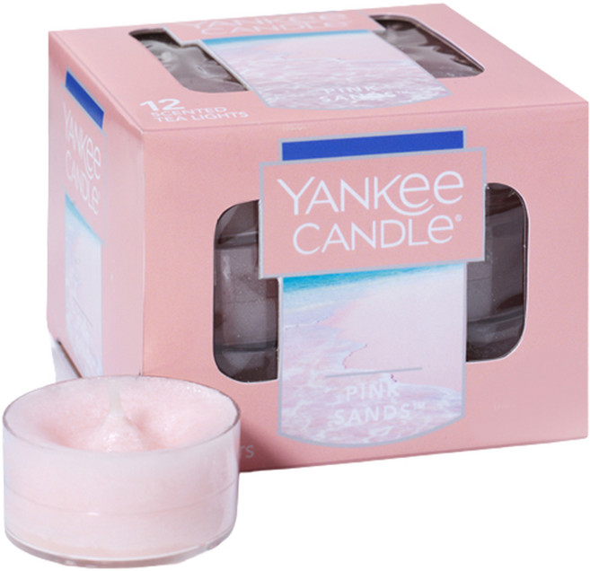 양키캔들 티라이트 캔들 12p, 핑크 샌드, 1개