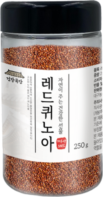건강곡간 페루산 레드퀴노아 통, 250g, 1개