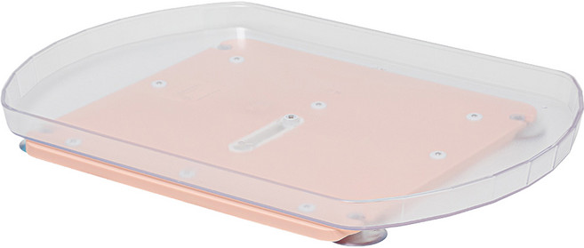 이지앤프리 냉장고 턴테이블 턴테이드 와이드 + 하판 피치 + 흡착판 4p 세트, 1세트