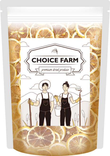 초이스팜 건레몬 슬라이스 상급, 100g, 1개