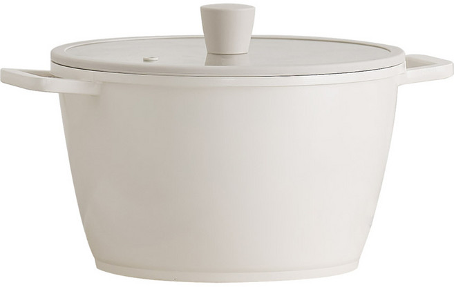 르난세 인덕션 어스 곰솥냄비, 25.5cm, 아이보리 + 그레이, 1개