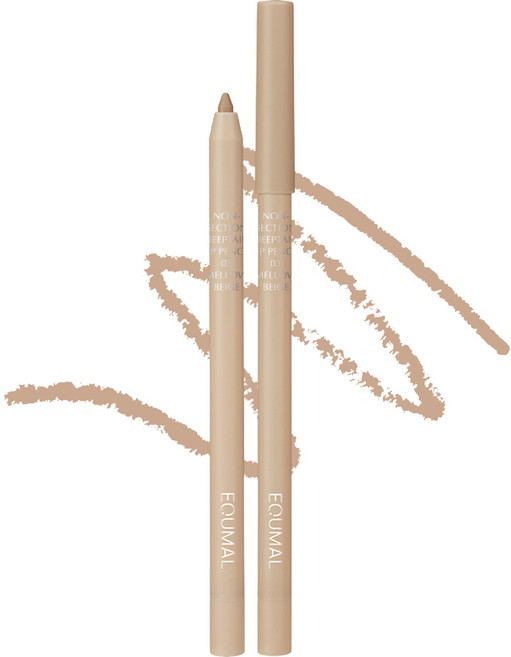 EQUMAL 零線條極細唇線筆 0.4g, 1個, 03 柔和米色