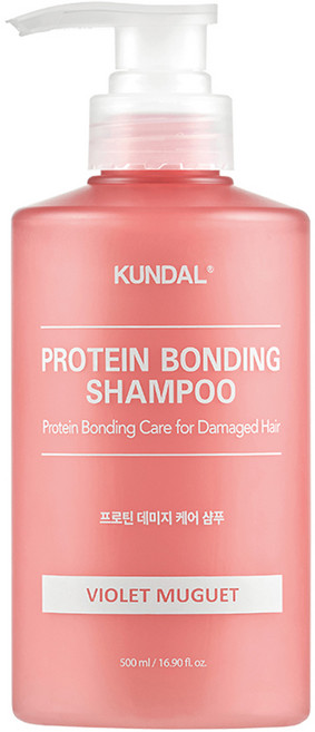 쿤달 프로틴 데미지 케어 샴푸 바이올렛뮤게향, 500ml, 1개