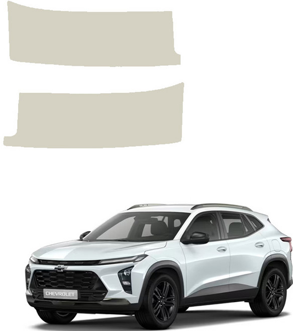 메이튼 스크래치 순정 컬러 가죽 트렁크 스텝 커버 SC, 쉐보레 트랙스 크로스오버, 바닐라베이지