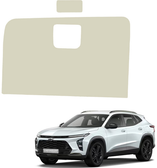 메이튼 스크래치 순정 컬러 가죽 글로브박스 커버 SC, 쉐보레 트랙스 크로스오버, 베이지